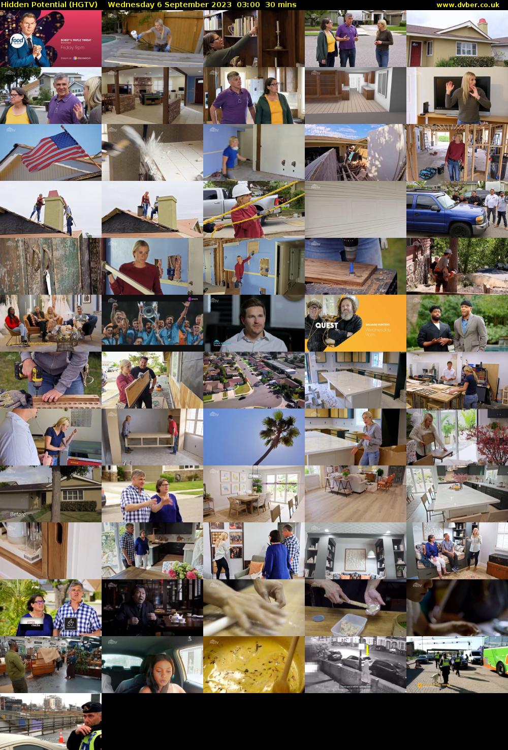 Hidden Potential (HGTV) Wednesday 6 September 2023 03:00 - 03:30