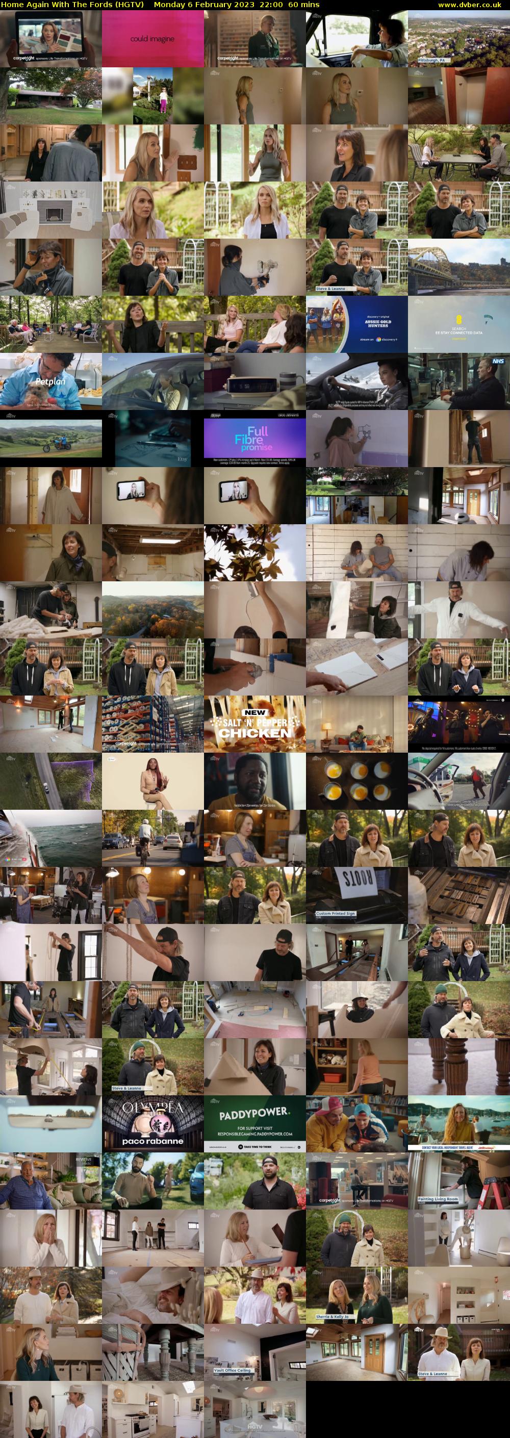 Home Again With The Fords (HGTV) Monday 6 February 2023 22:00 - 23:00
