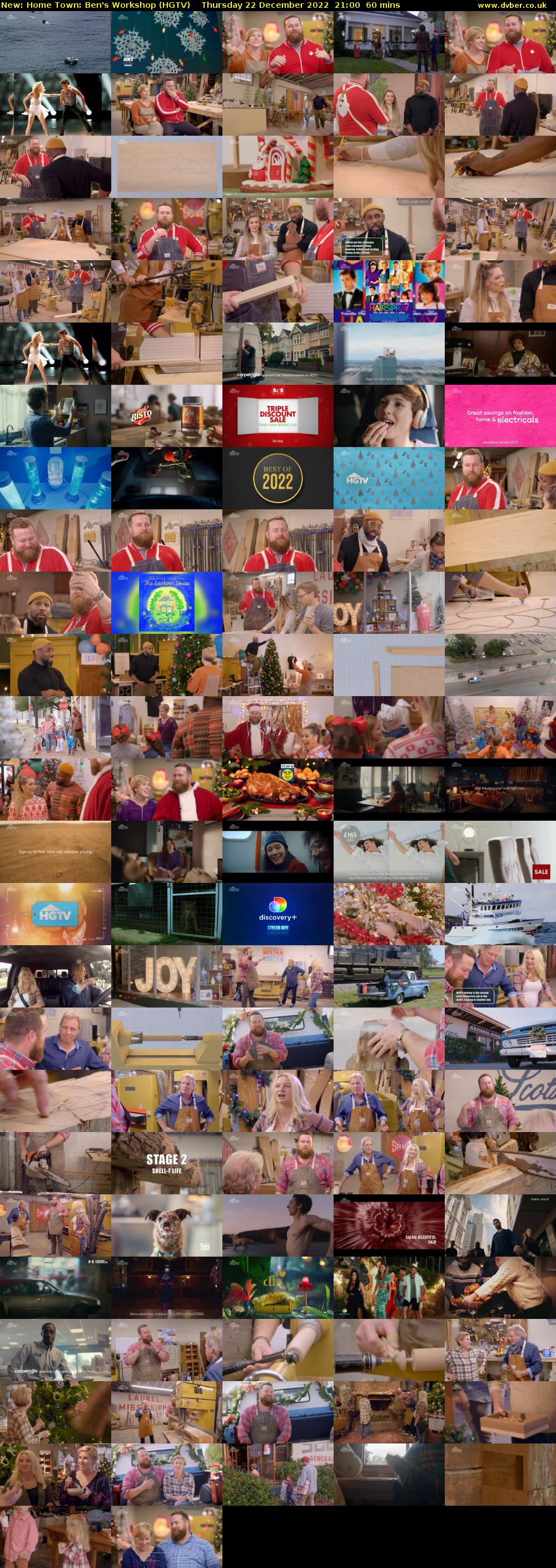 Home Town: Ben's Workshop (HGTV) Thursday 22 December 2022 21:00 - 22:00