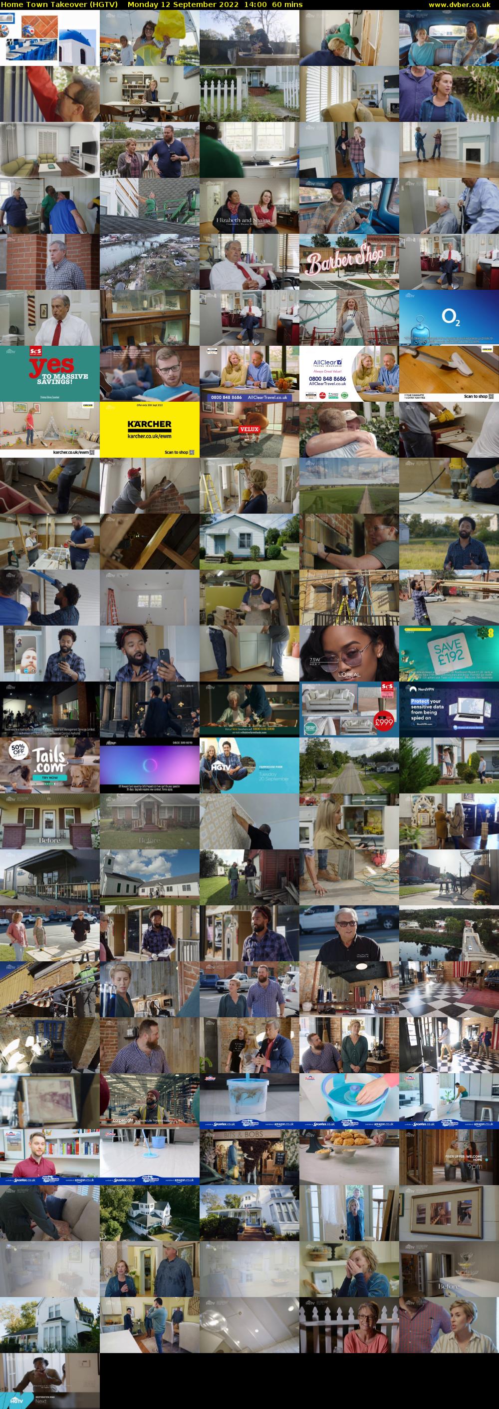 Home Town Takeover (HGTV) Monday 12 September 2022 14:00 - 15:00