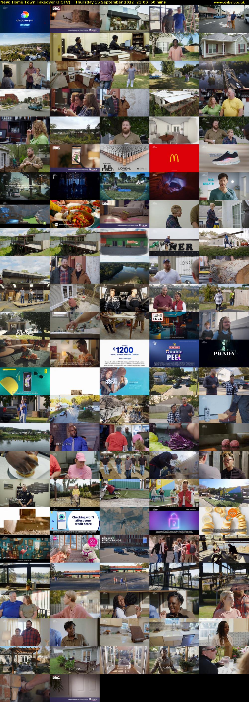 Home Town Takeover (HGTV) Thursday 15 September 2022 21:00 - 22:00