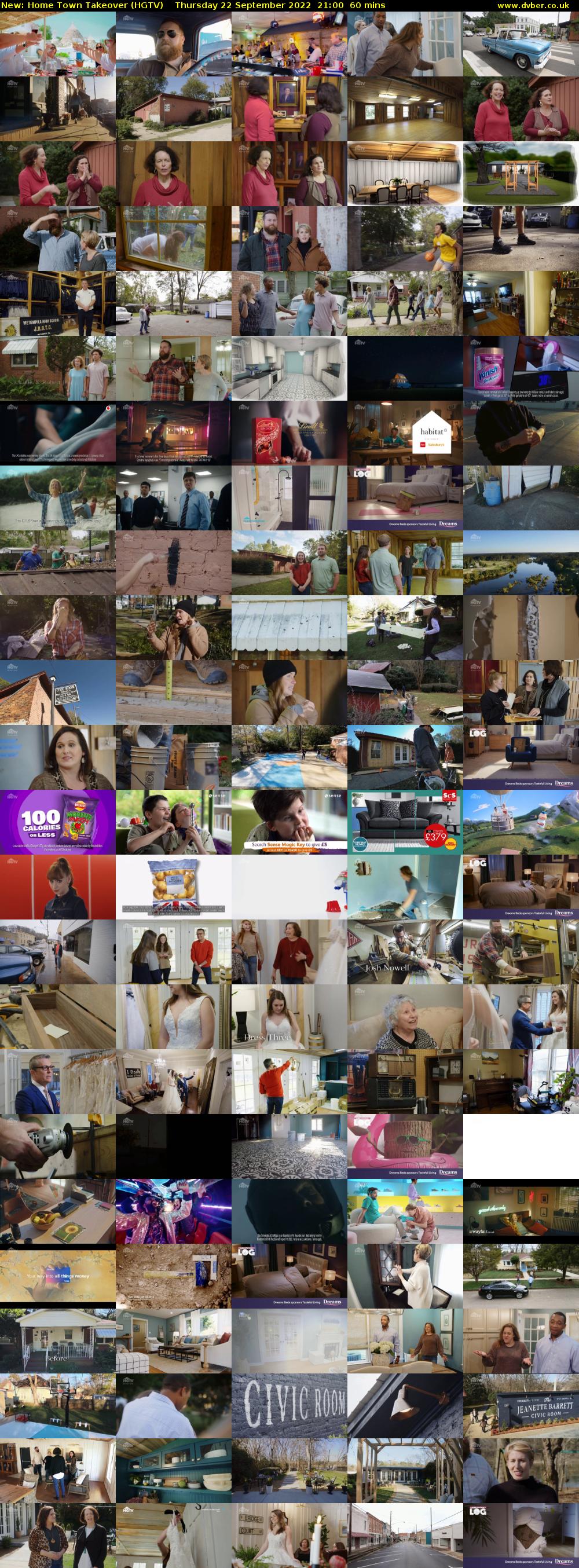 Home Town Takeover (HGTV) Thursday 22 September 2022 21:00 - 22:00