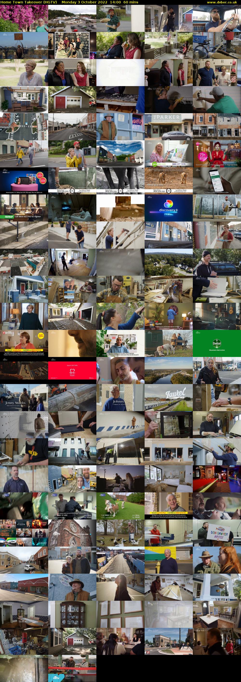 Home Town Takeover (HGTV) Monday 3 October 2022 14:00 - 15:00