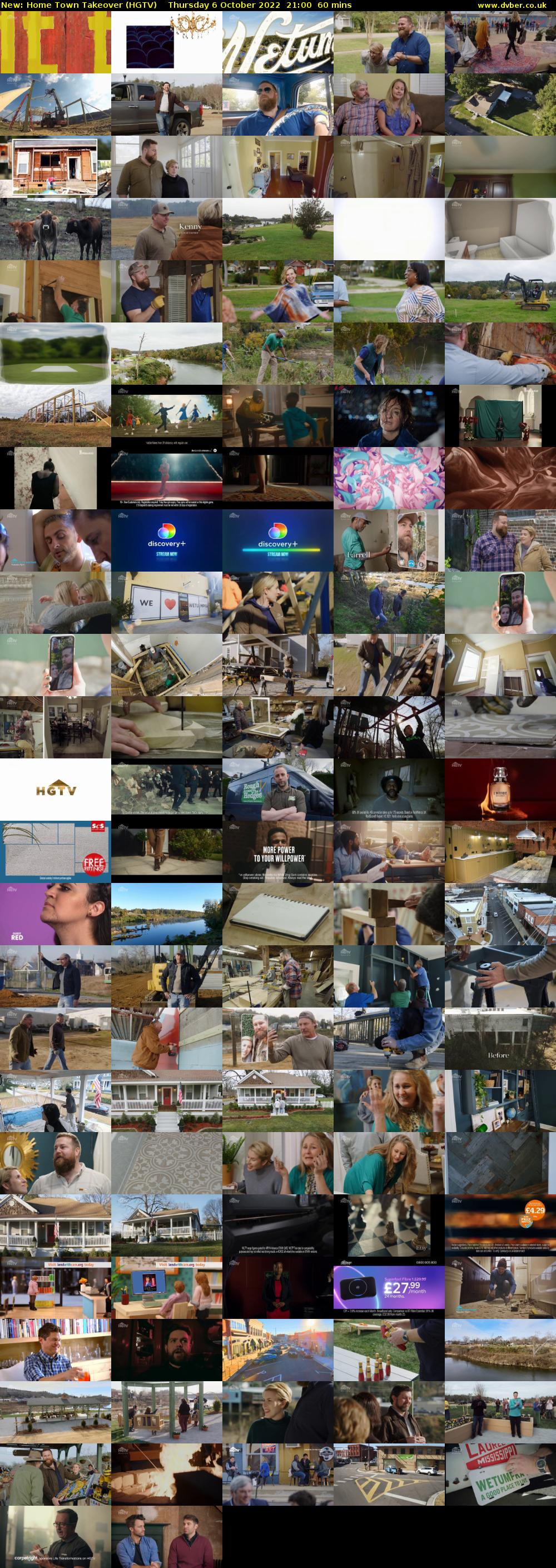 Home Town Takeover (HGTV) Thursday 6 October 2022 21:00 - 22:00