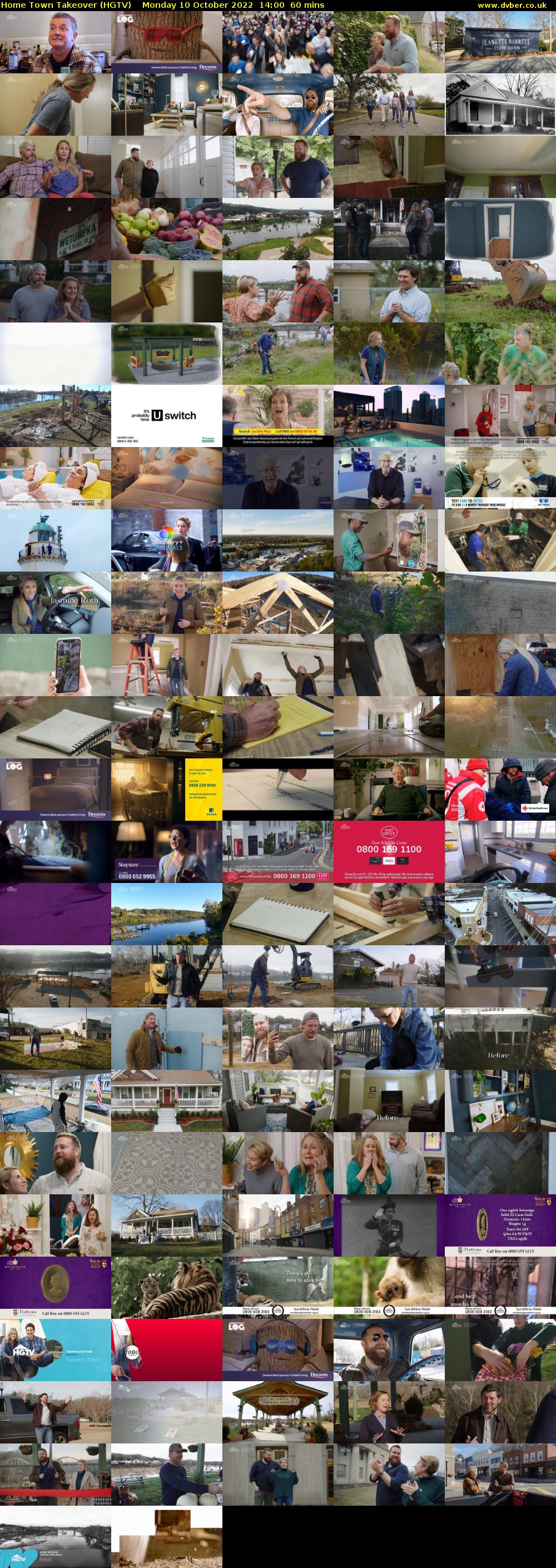 Home Town Takeover (HGTV) Monday 10 October 2022 14:00 - 15:00