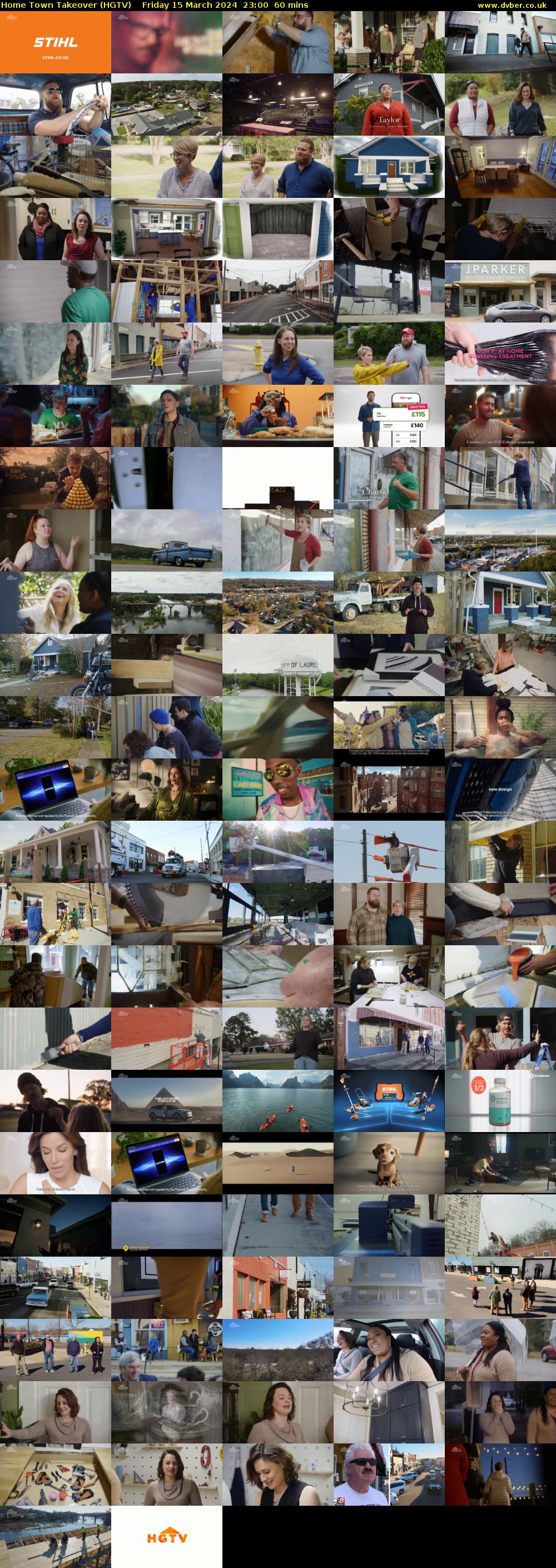 Home Town Takeover (HGTV) Friday 15 March 2024 23:00 - 00:00