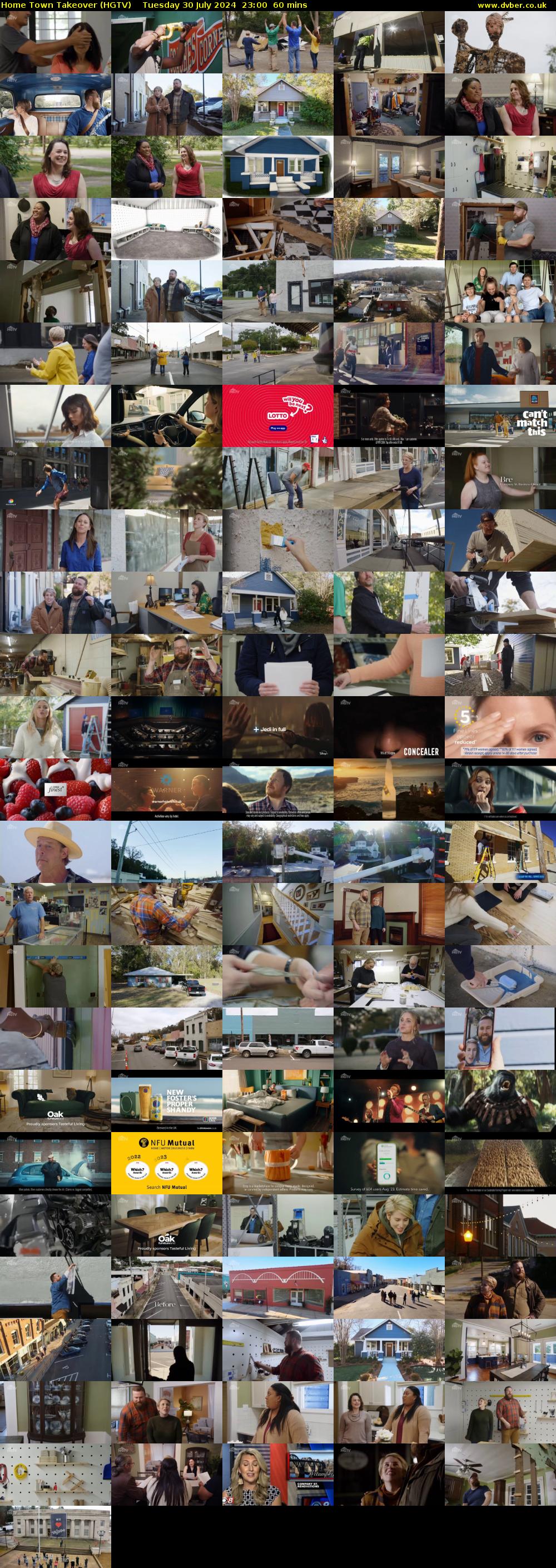 Home Town Takeover (HGTV) Tuesday 30 July 2024 23:00 - 00:00