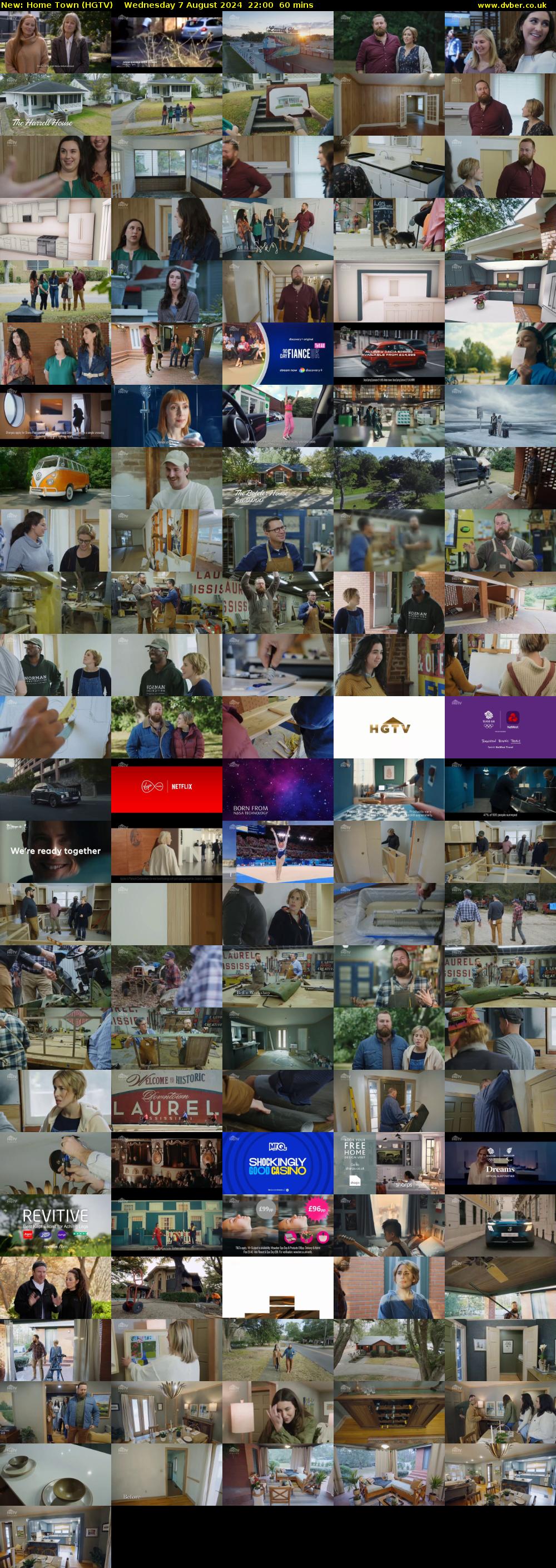 Home Town (HGTV) Wednesday 7 August 2024 22:00 - 23:00