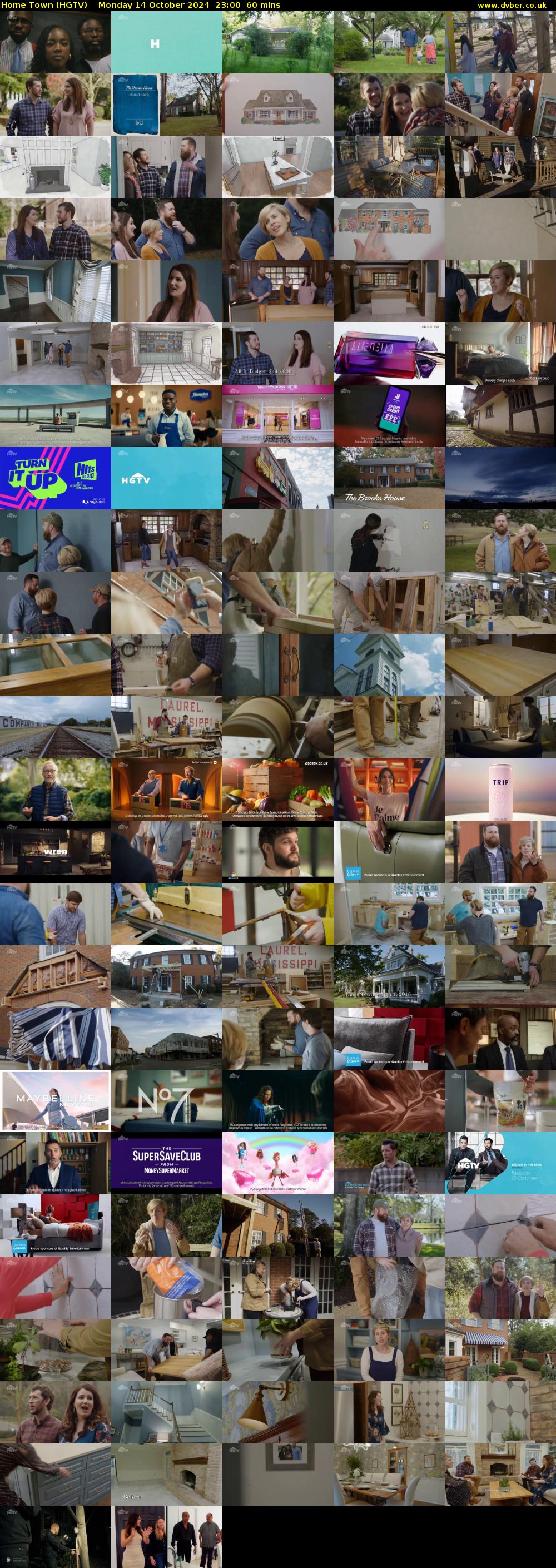 Home Town (HGTV) Monday 14 October 2024 23:00 - 00:00