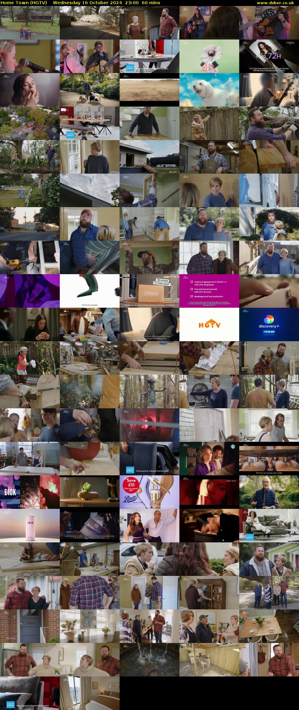 Home Town (HGTV) Wednesday 16 October 2024 23:00 - 00:00