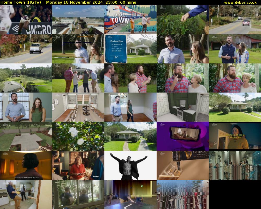 Home Town (HGTV) Monday 18 November 2024 23:00 - 00:00