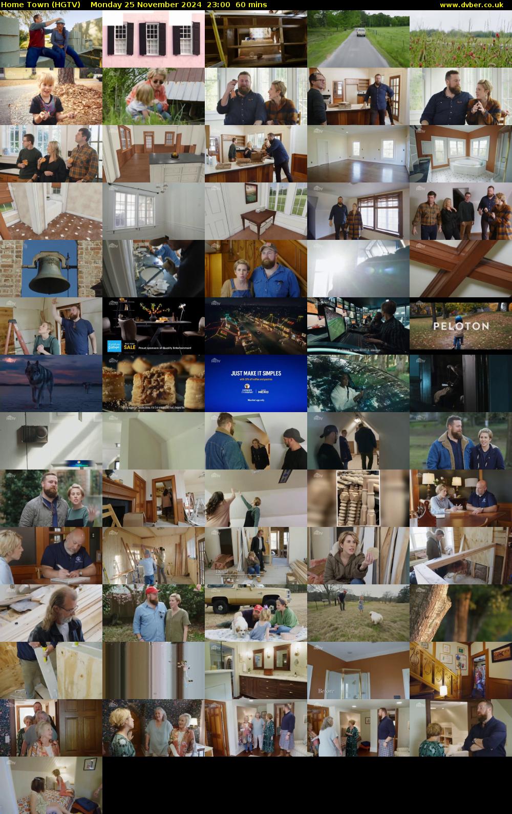 Home Town (HGTV) Monday 25 November 2024 23:00 - 00:00