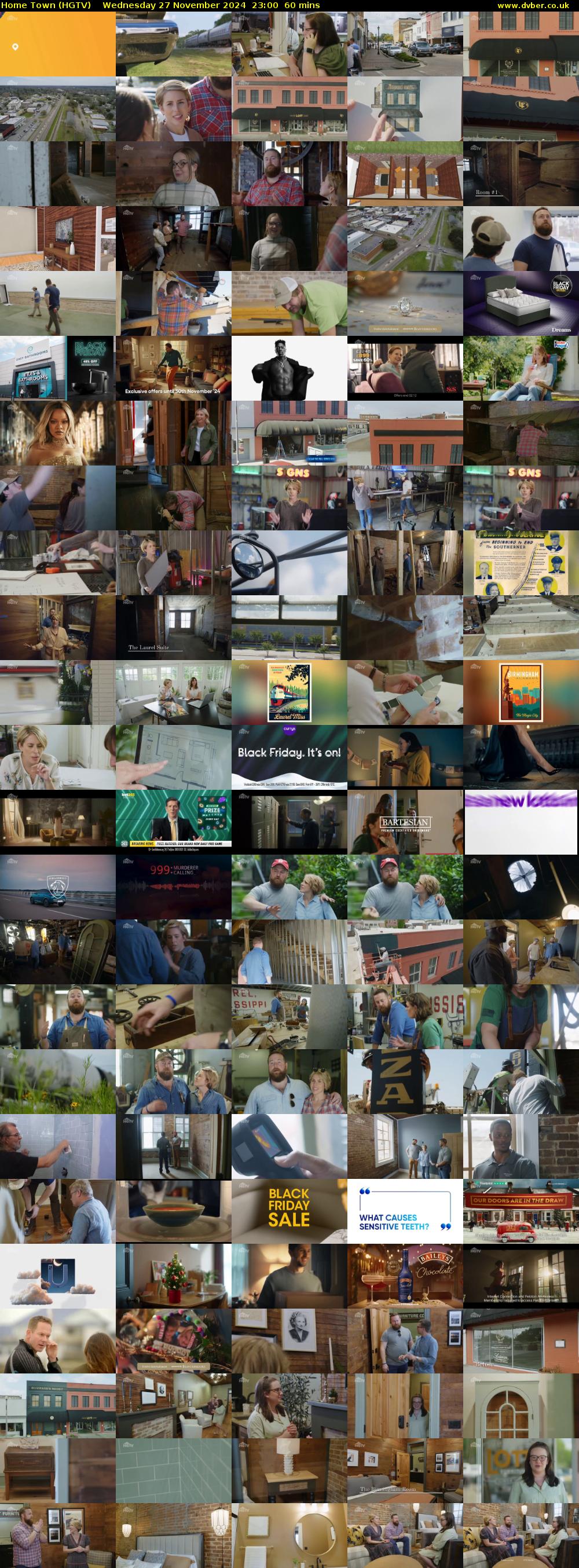 Home Town (HGTV) Wednesday 27 November 2024 23:00 - 00:00