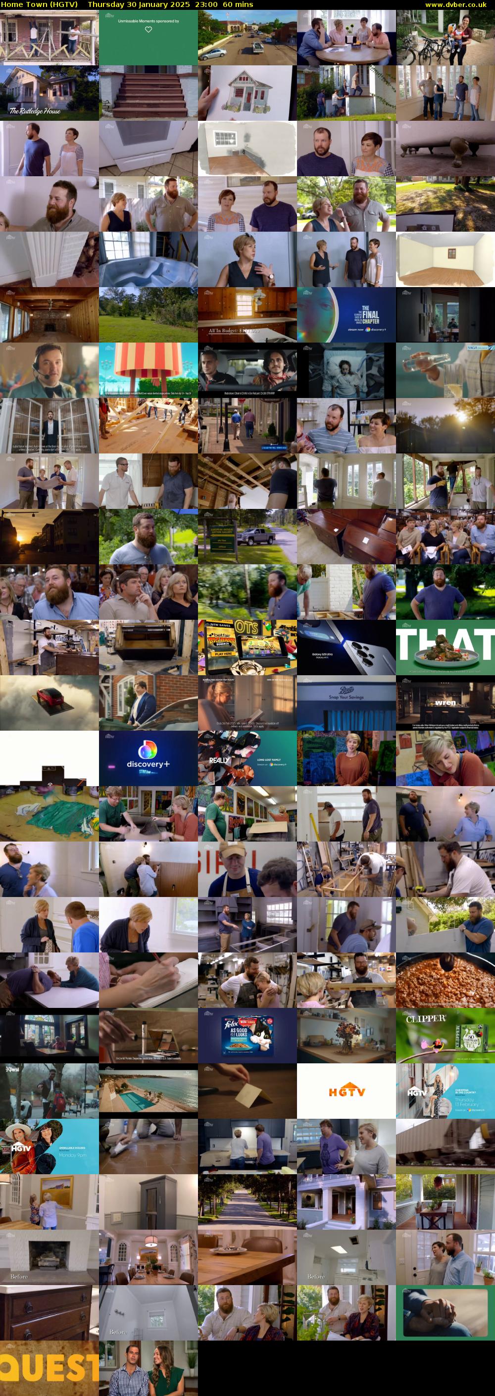 Home Town (HGTV) Thursday 30 January 2025 23:00 - 00:00