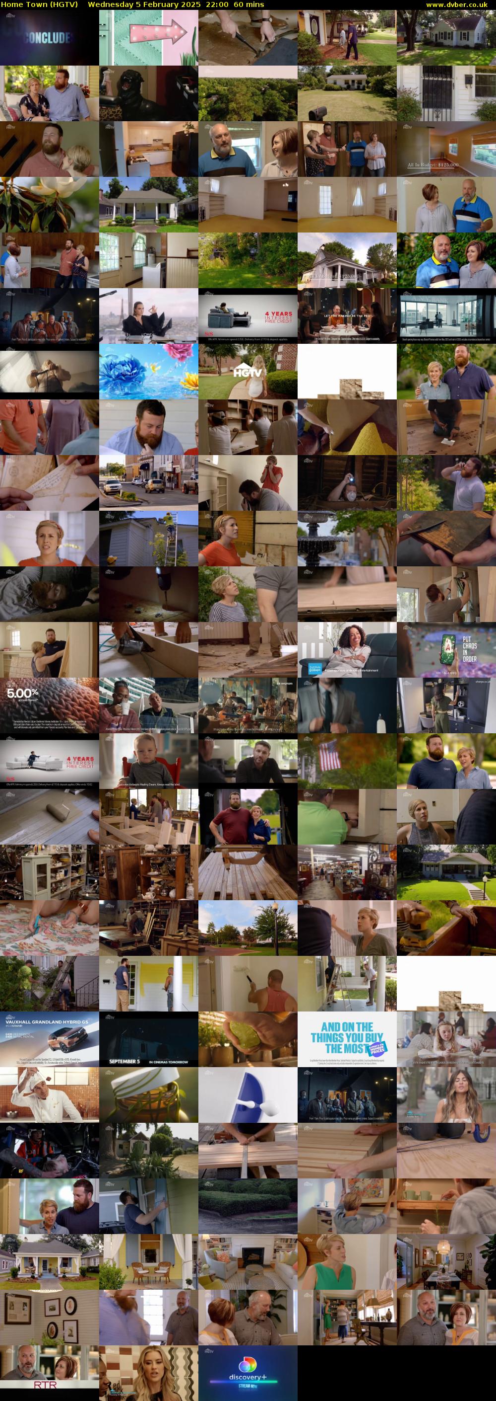 Home Town (HGTV) Wednesday 5 February 2025 22:00 - 23:00