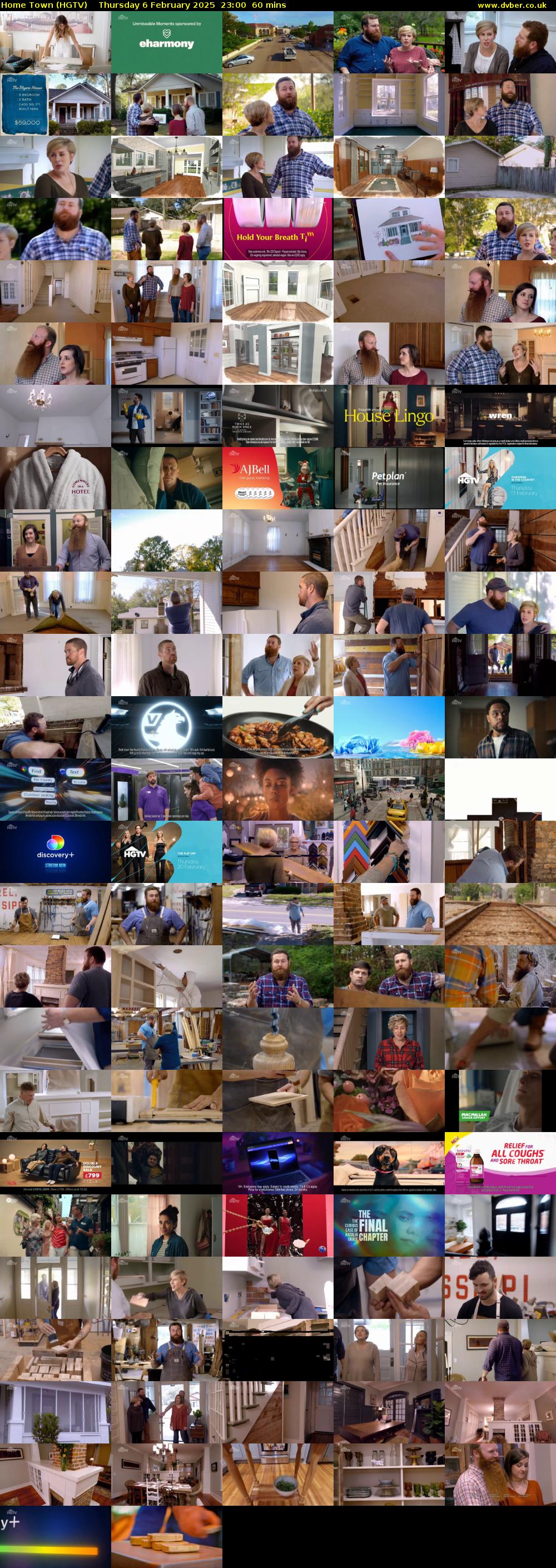 Home Town (HGTV) Thursday 6 February 2025 23:00 - 00:00