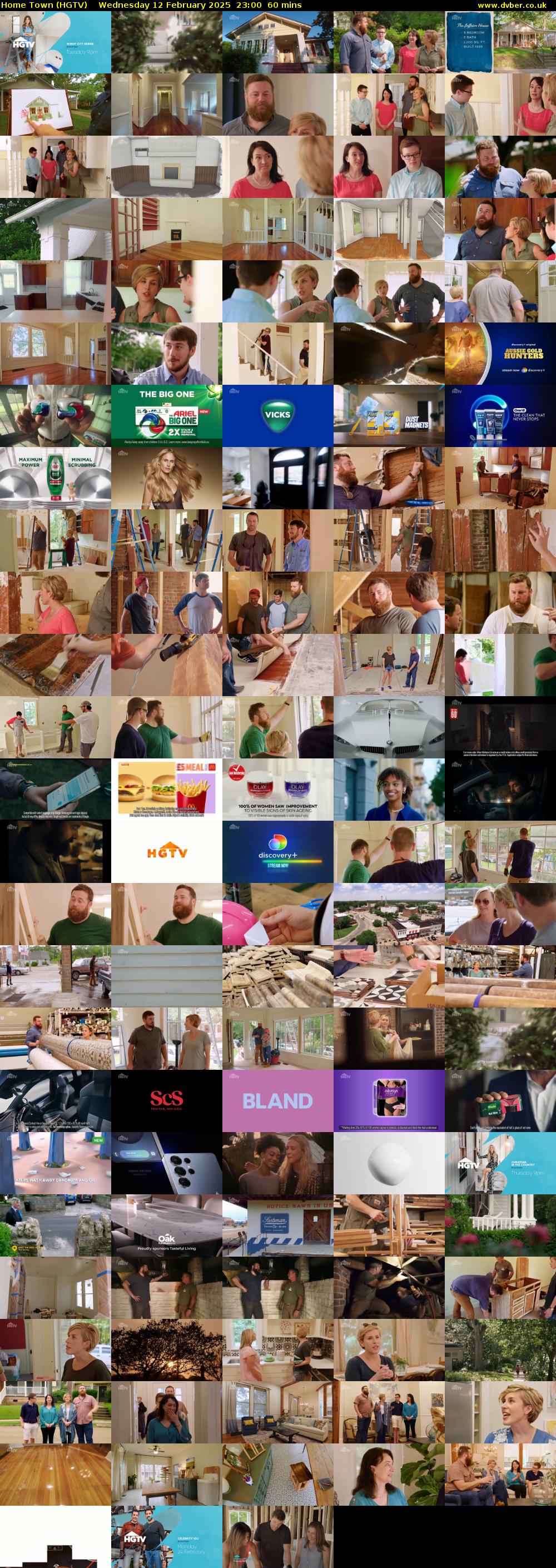Home Town (HGTV) Wednesday 12 February 2025 23:00 - 00:00