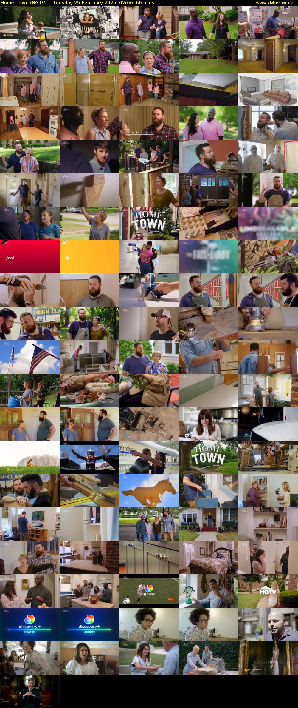 Home Town (HGTV) Tuesday 25 February 2025 02:00 - 03:00