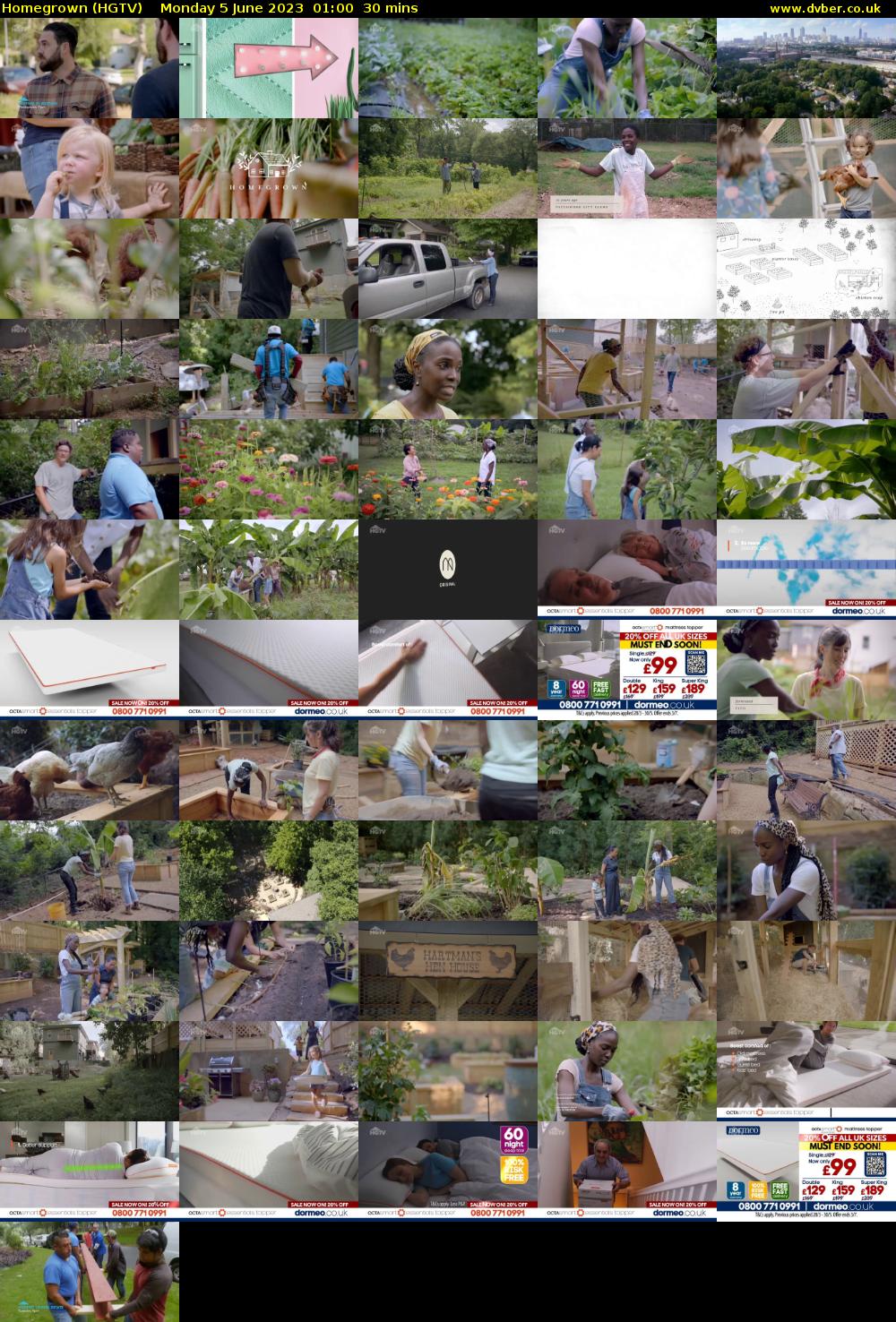 Homegrown (HGTV) Monday 5 June 2023 01:00 - 01:30