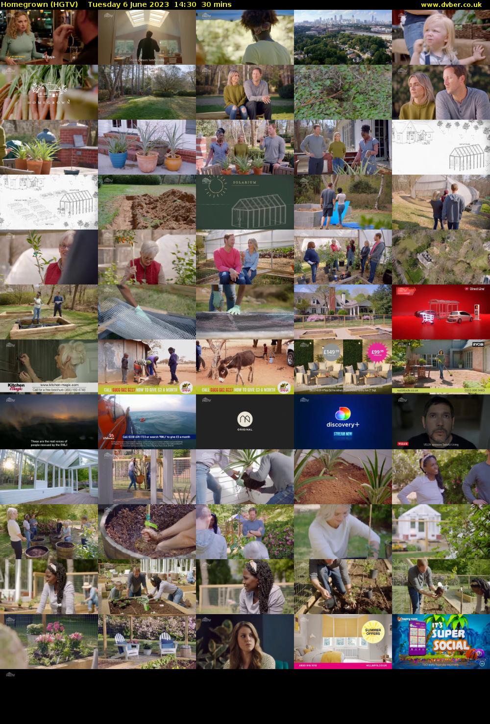 Homegrown (HGTV) Tuesday 6 June 2023 14:30 - 15:00