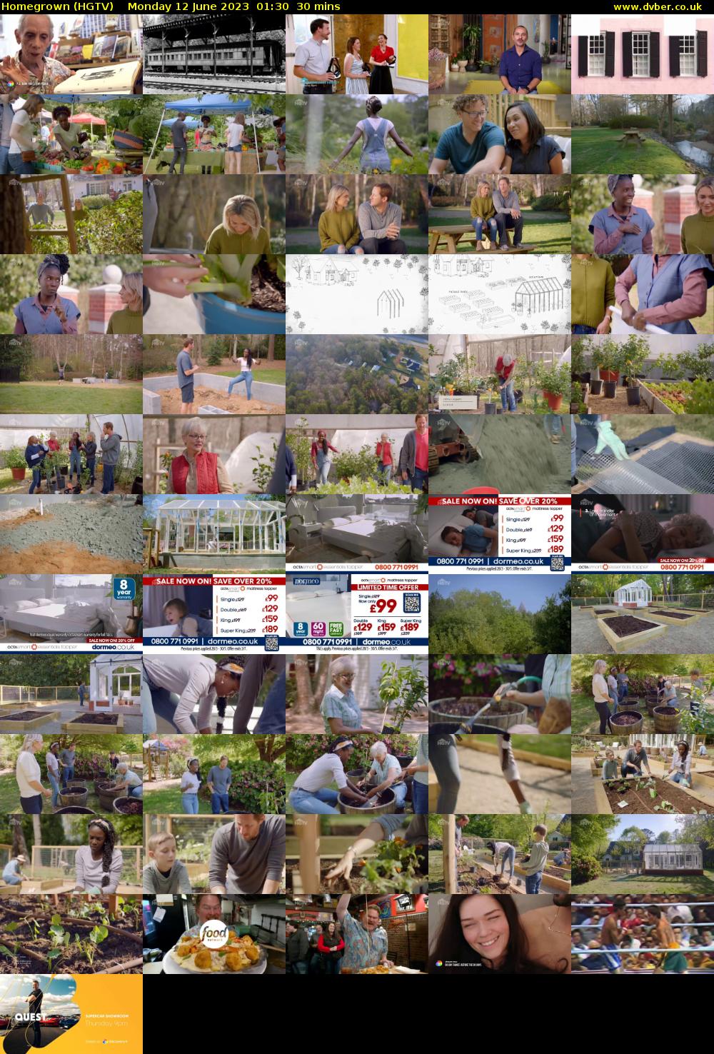 Homegrown (HGTV) Monday 12 June 2023 01:30 - 02:00
