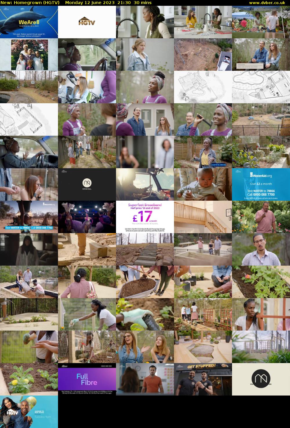 Homegrown (HGTV) Monday 12 June 2023 21:30 - 22:00