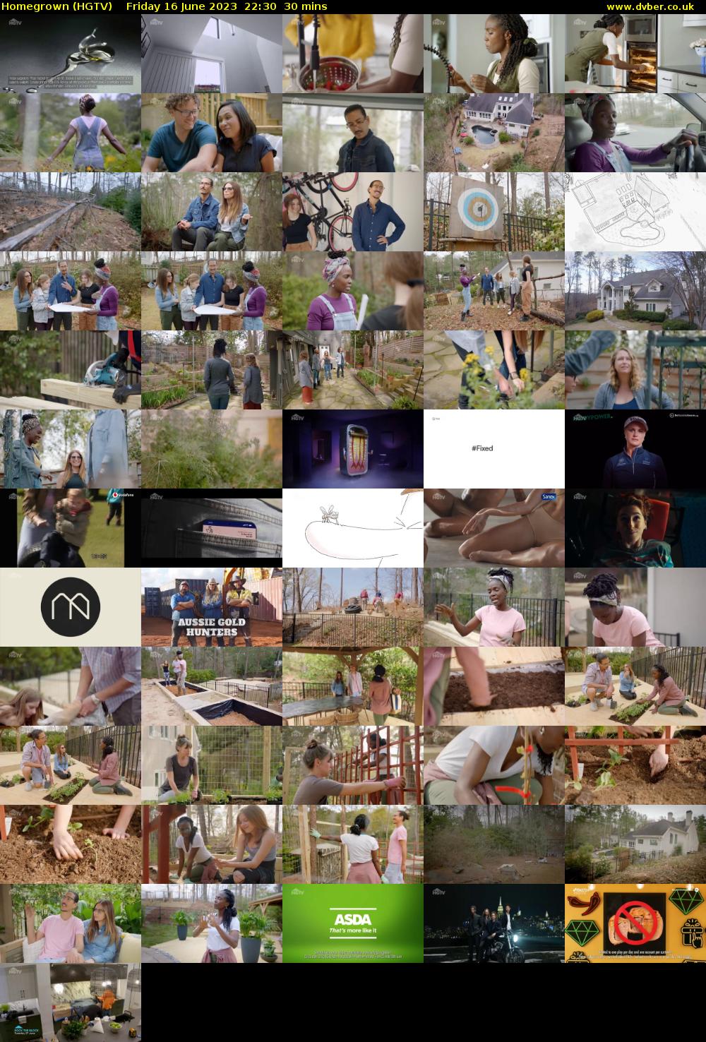 Homegrown (HGTV) Friday 16 June 2023 22:30 - 23:00