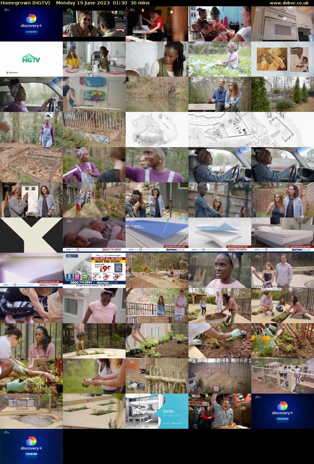 Homegrown (HGTV) Monday 19 June 2023 01:30 - 02:00