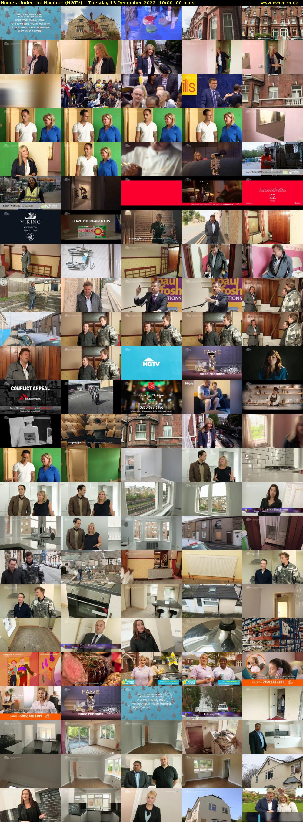 Homes Under the Hammer (HGTV) Tuesday 13 December 2022 10:00 - 11:00