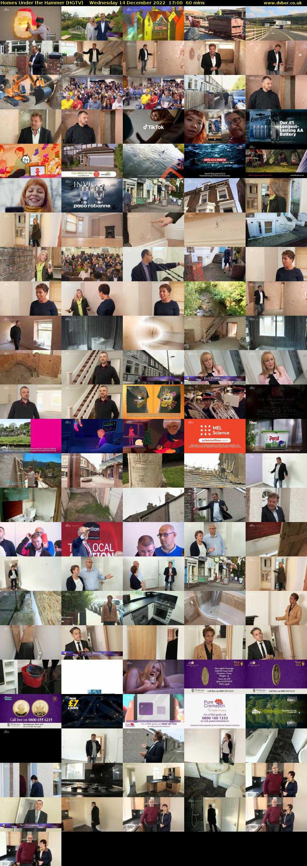 Homes Under the Hammer (HGTV) Wednesday 14 December 2022 17:00 - 18:00