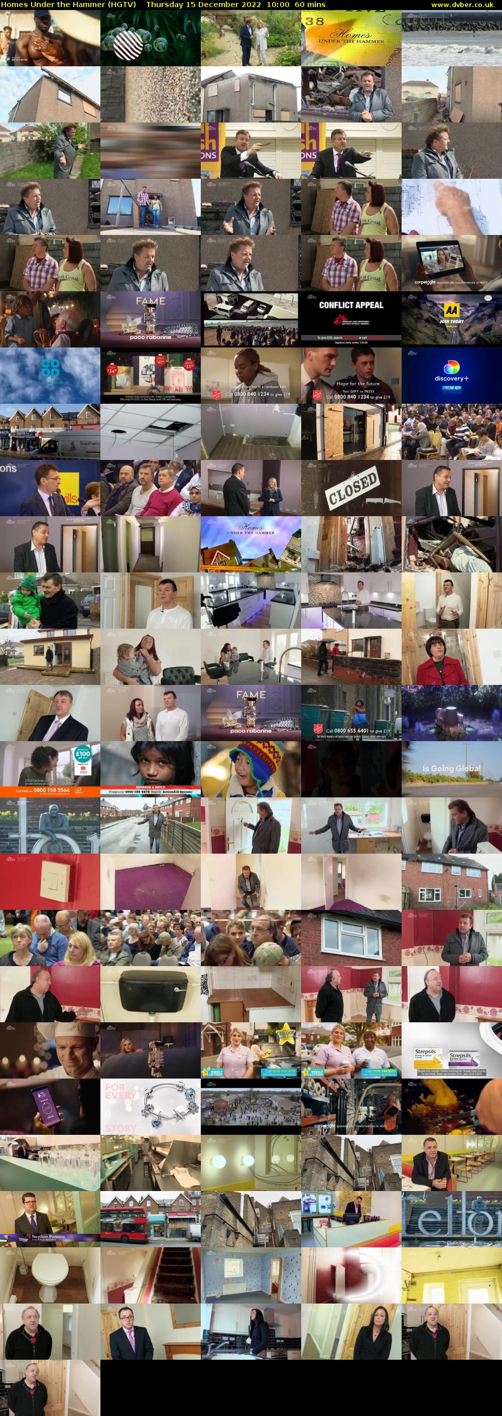 Homes Under the Hammer (HGTV) Thursday 15 December 2022 10:00 - 11:00