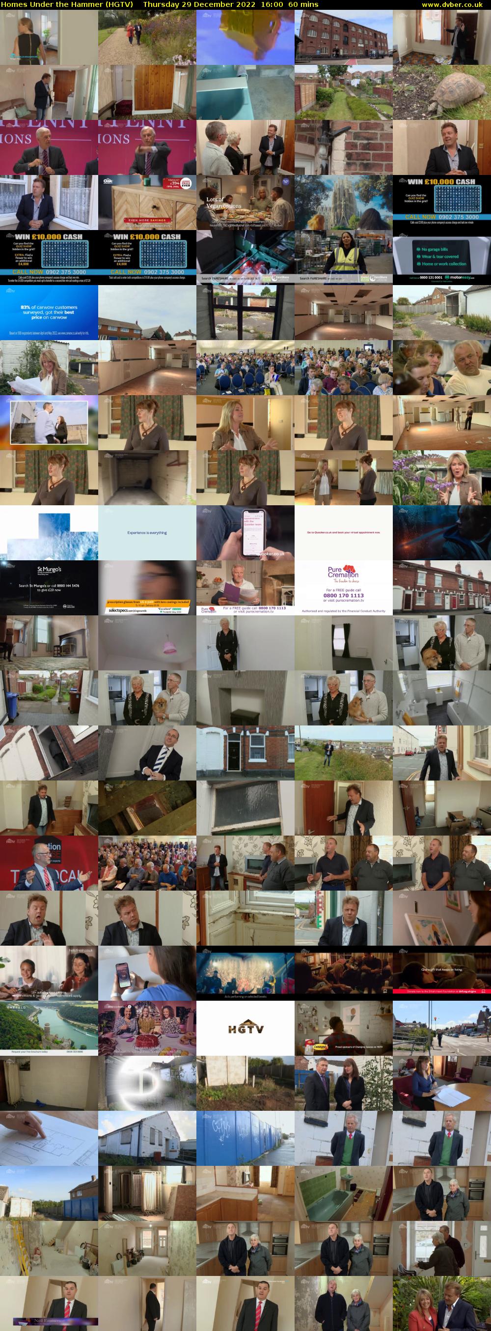 Homes Under the Hammer (HGTV) Thursday 29 December 2022 16:00 - 17:00