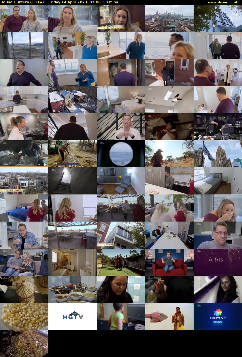 House Hunters (HGTV) Friday 14 April 2023 02:00 - 02:30