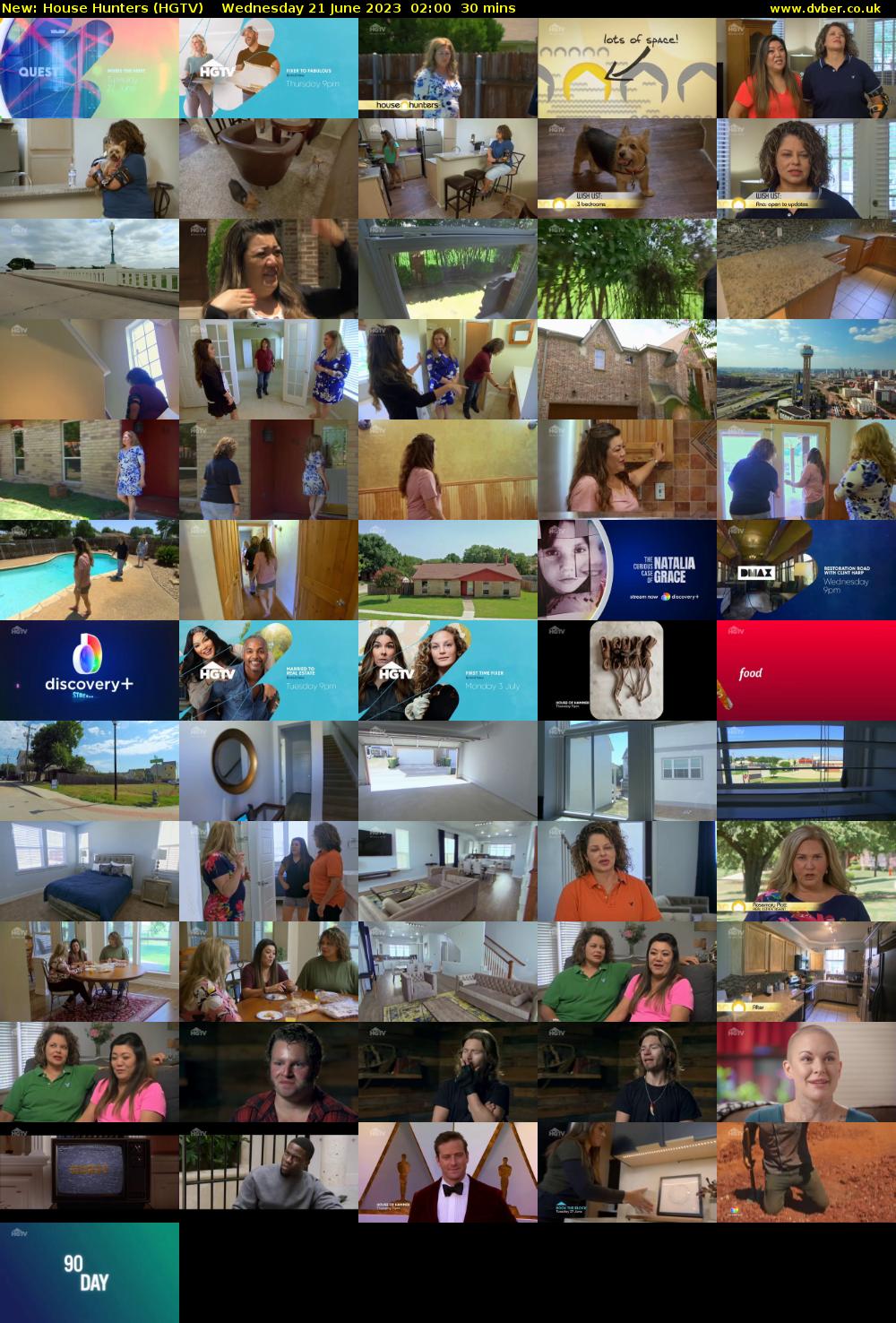 House Hunters (HGTV) Wednesday 21 June 2023 02:00 - 02:30