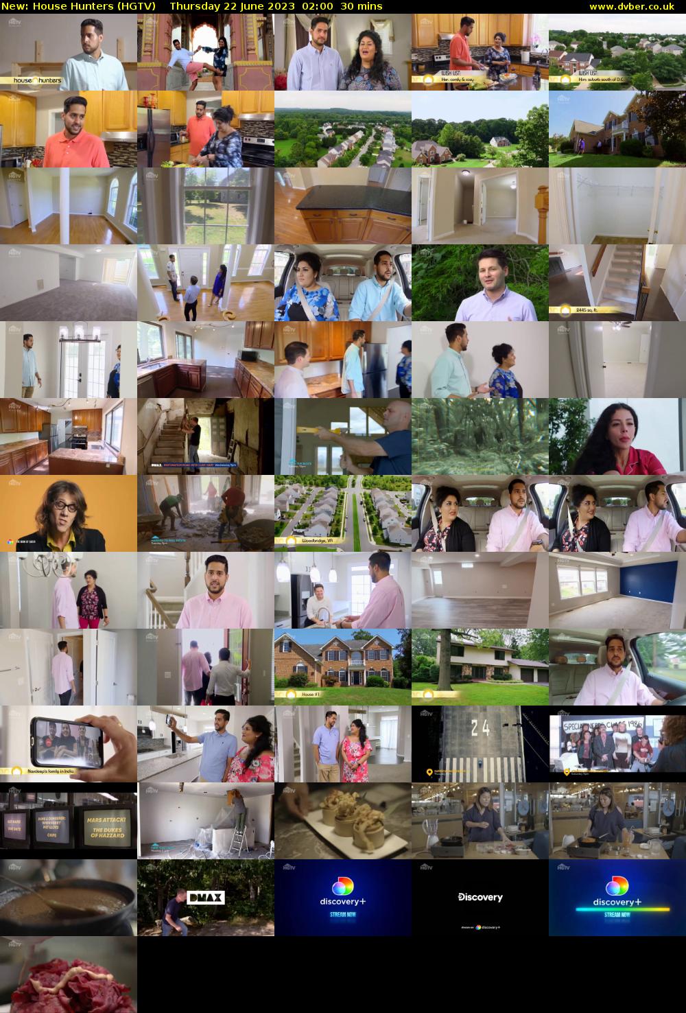 House Hunters (HGTV) Thursday 22 June 2023 02:00 - 02:30