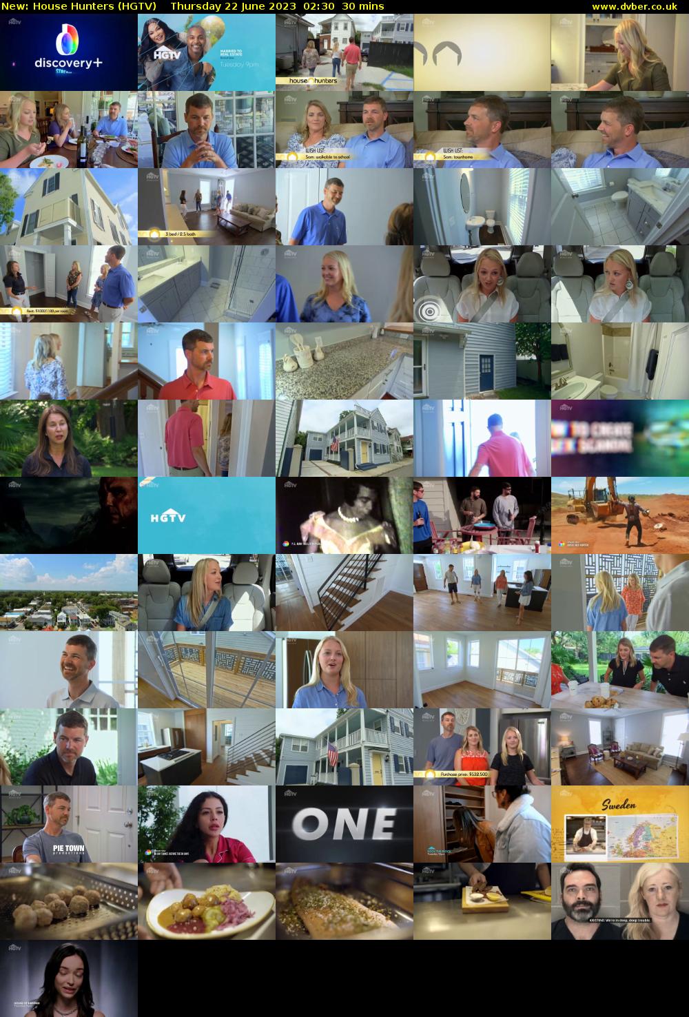 House Hunters (HGTV) Thursday 22 June 2023 02:30 - 03:00