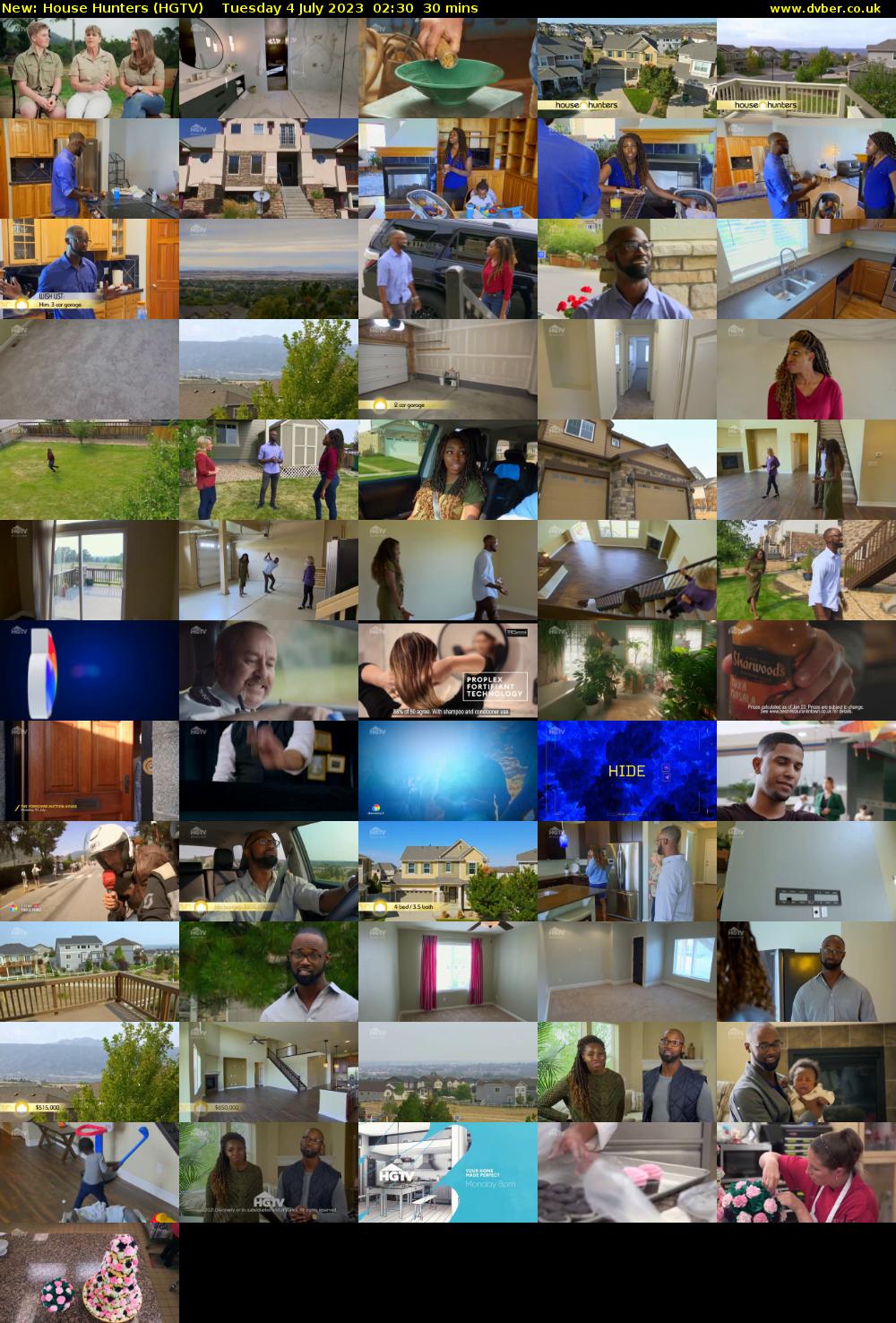 House Hunters (HGTV) Tuesday 4 July 2023 02:30 - 03:00