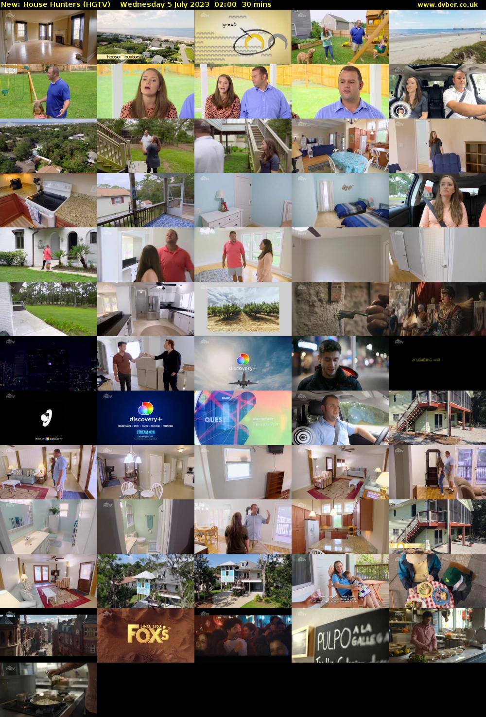 House Hunters (HGTV) Wednesday 5 July 2023 02:00 - 02:30