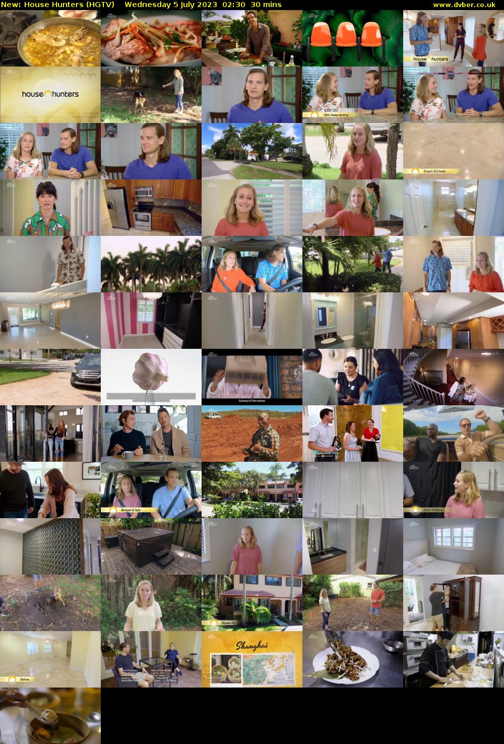 House Hunters (HGTV) Wednesday 5 July 2023 02:30 - 03:00