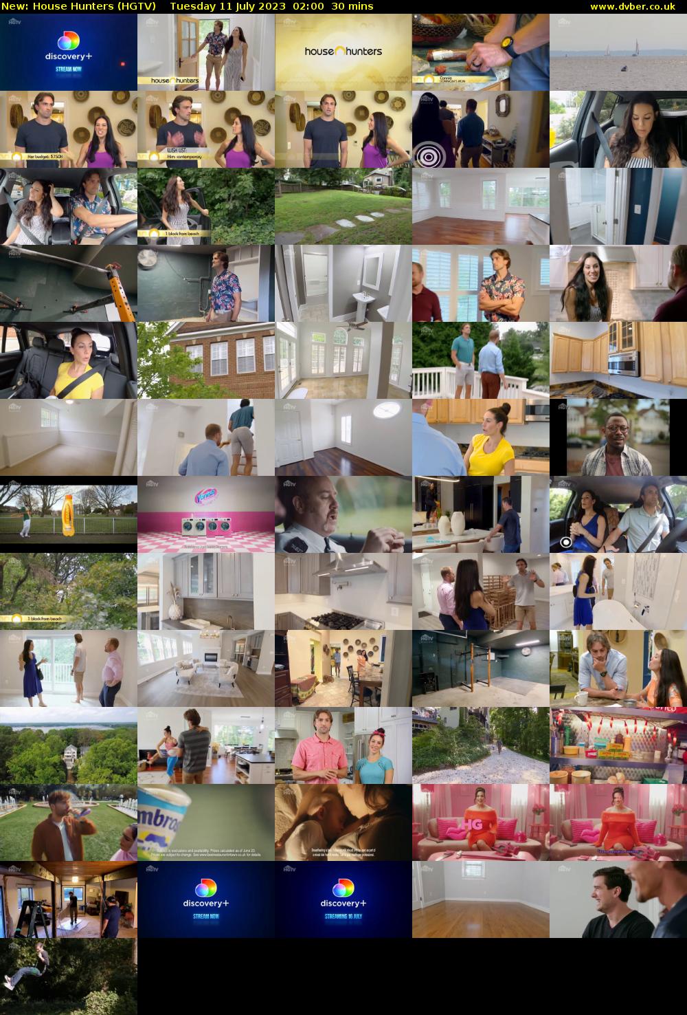 House Hunters (HGTV) Tuesday 11 July 2023 02:00 - 02:30