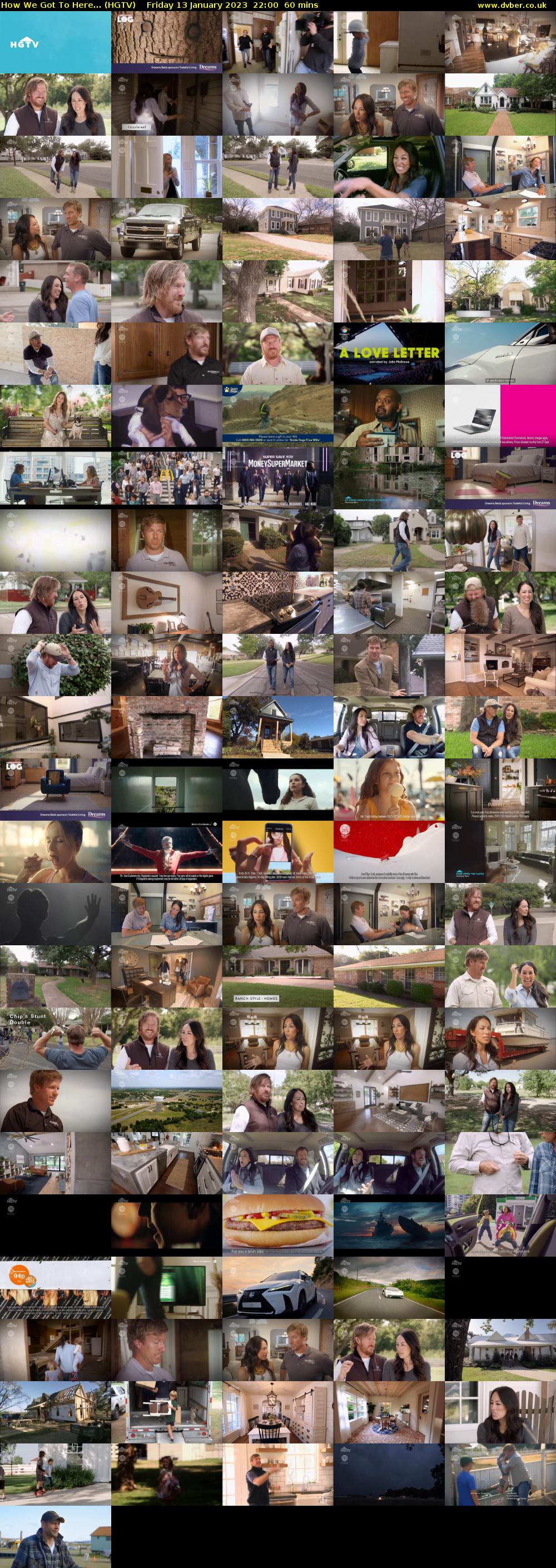 How We Got To Here... (HGTV) Friday 13 January 2023 22:00 - 23:00