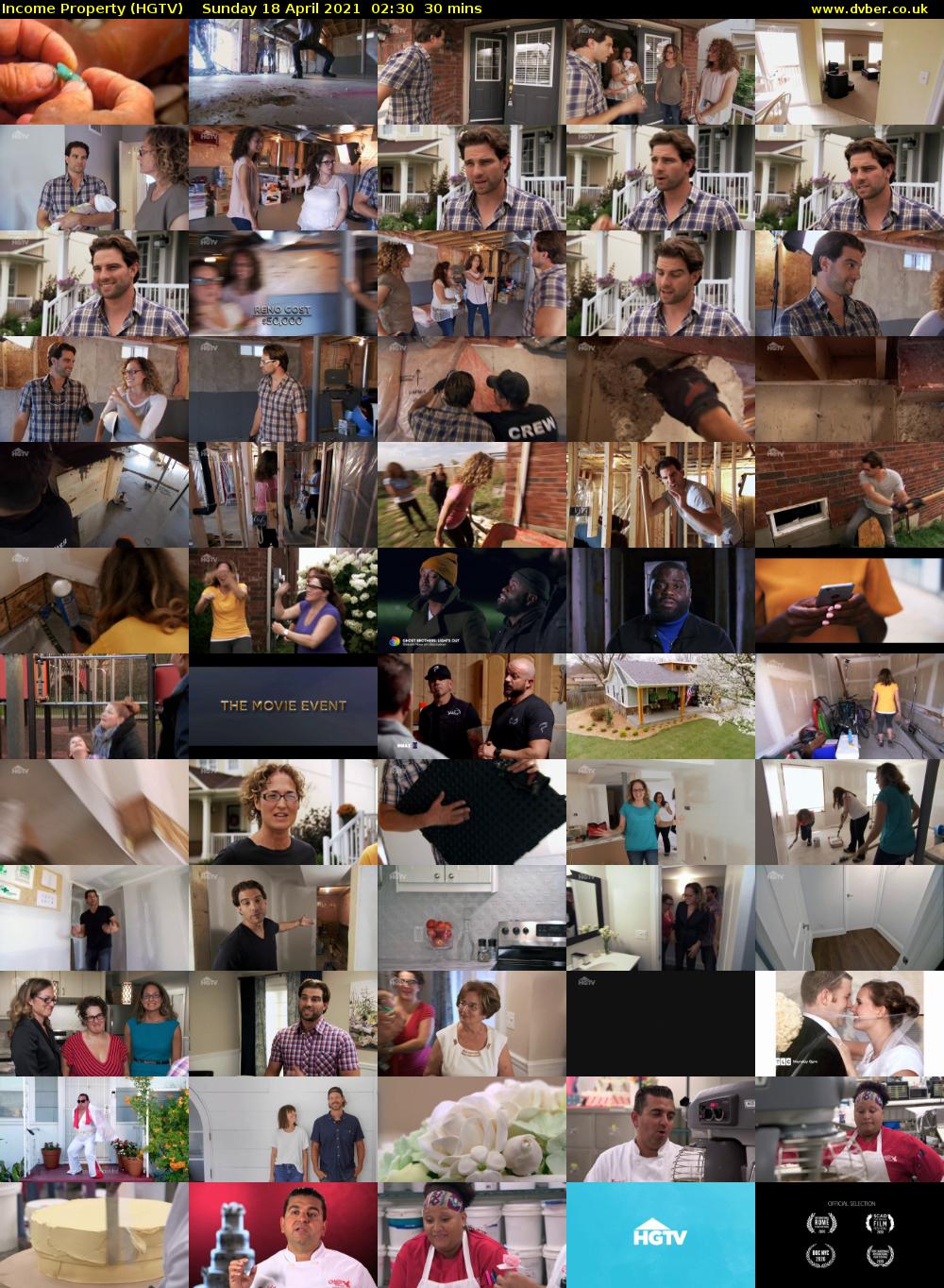 Income Property (HGTV) Sunday 18 April 2021 02:30 - 03:00