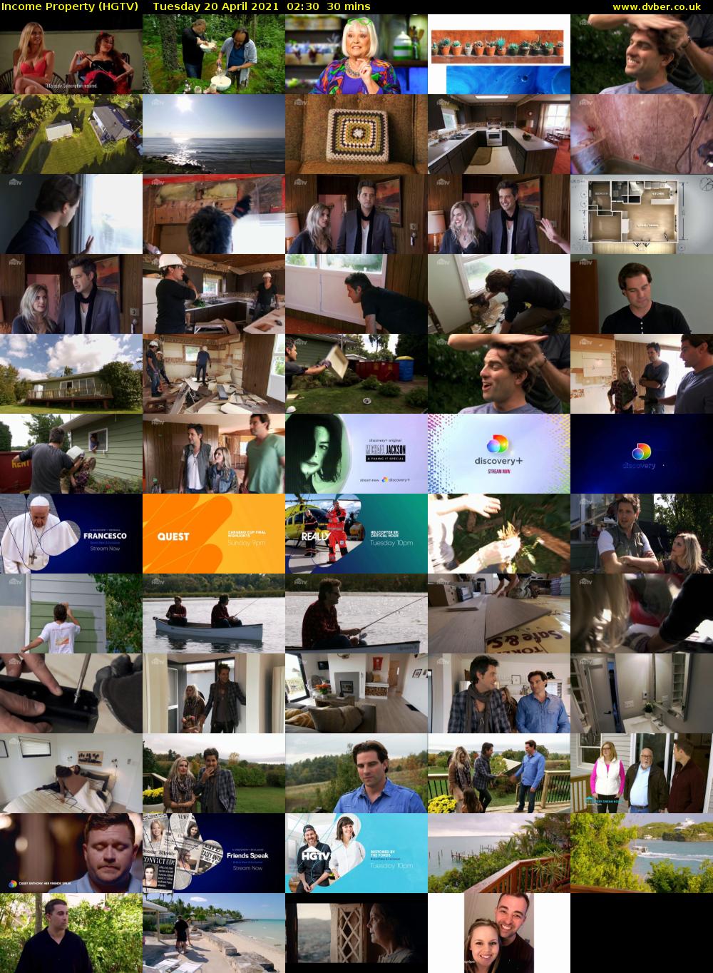 Income Property (HGTV) Tuesday 20 April 2021 02:30 - 03:00
