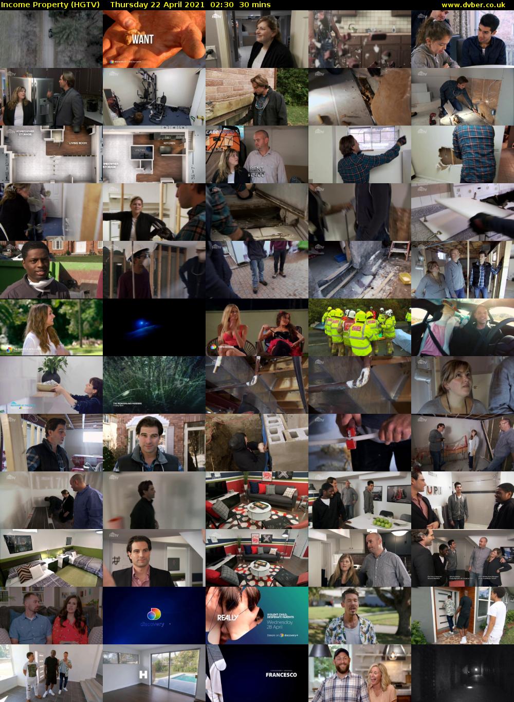 Income Property (HGTV) Thursday 22 April 2021 02:30 - 03:00