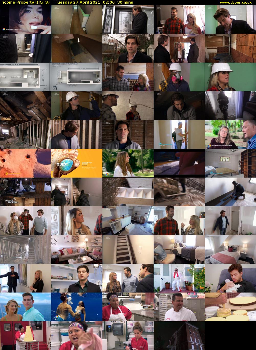 Income Property (HGTV) Tuesday 27 April 2021 02:00 - 02:30
