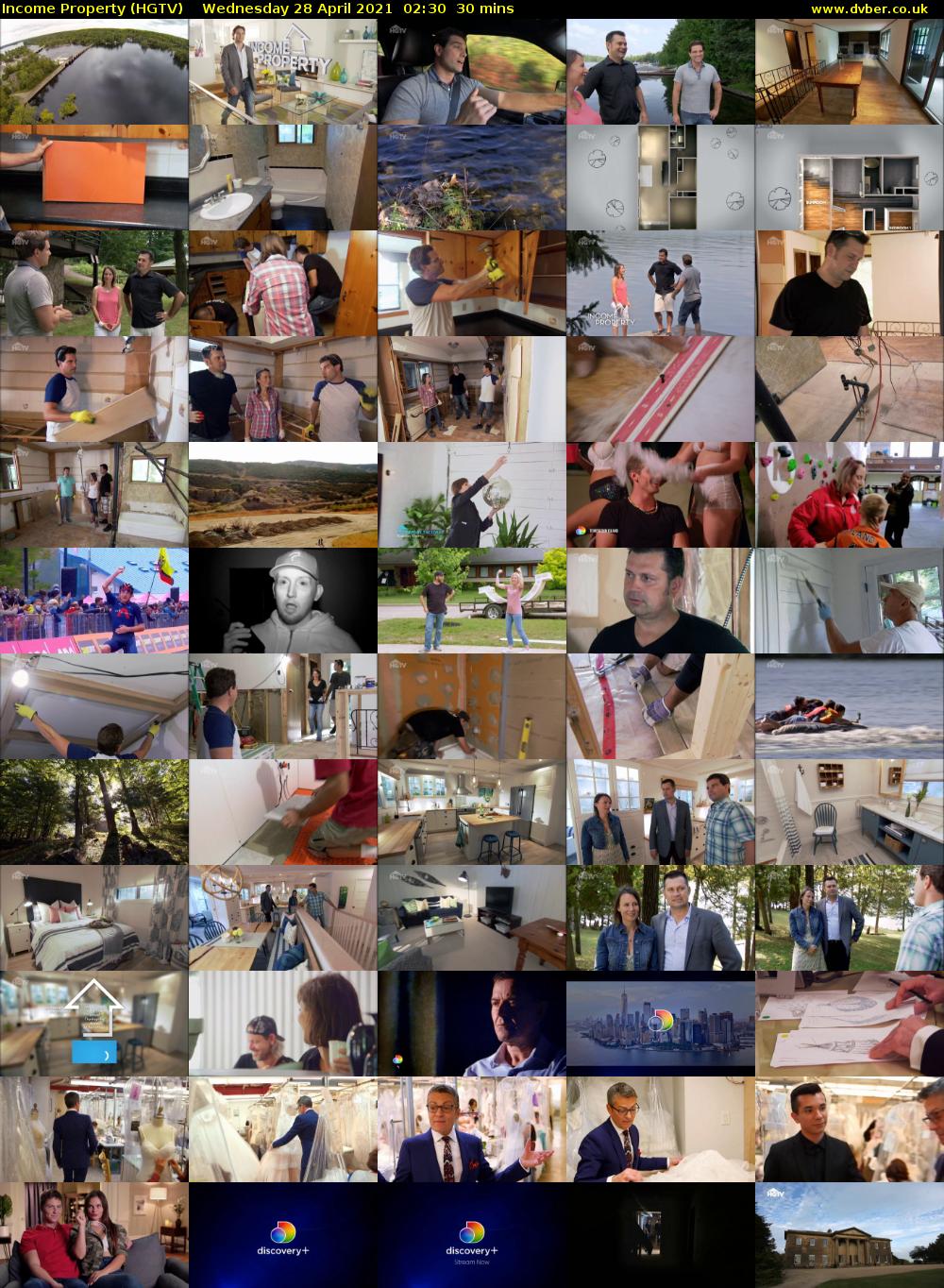 Income Property (HGTV) Wednesday 28 April 2021 02:30 - 03:00