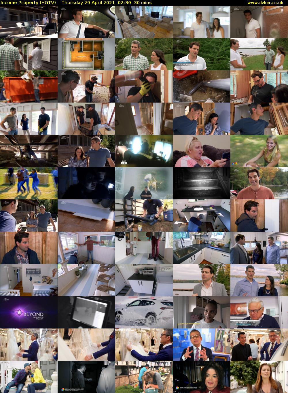 Income Property (HGTV) Thursday 29 April 2021 02:30 - 03:00