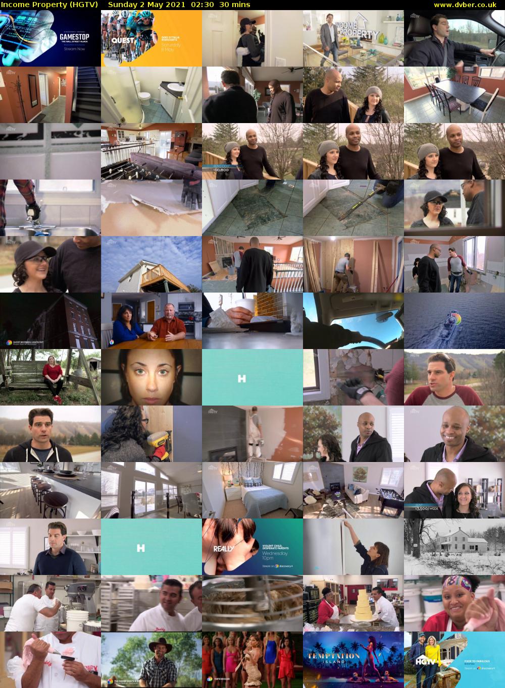 Income Property (HGTV) Sunday 2 May 2021 02:30 - 03:00