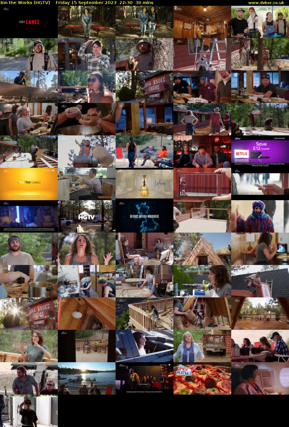 Inn the Works (HGTV) Friday 15 September 2023 22:30 - 23:00