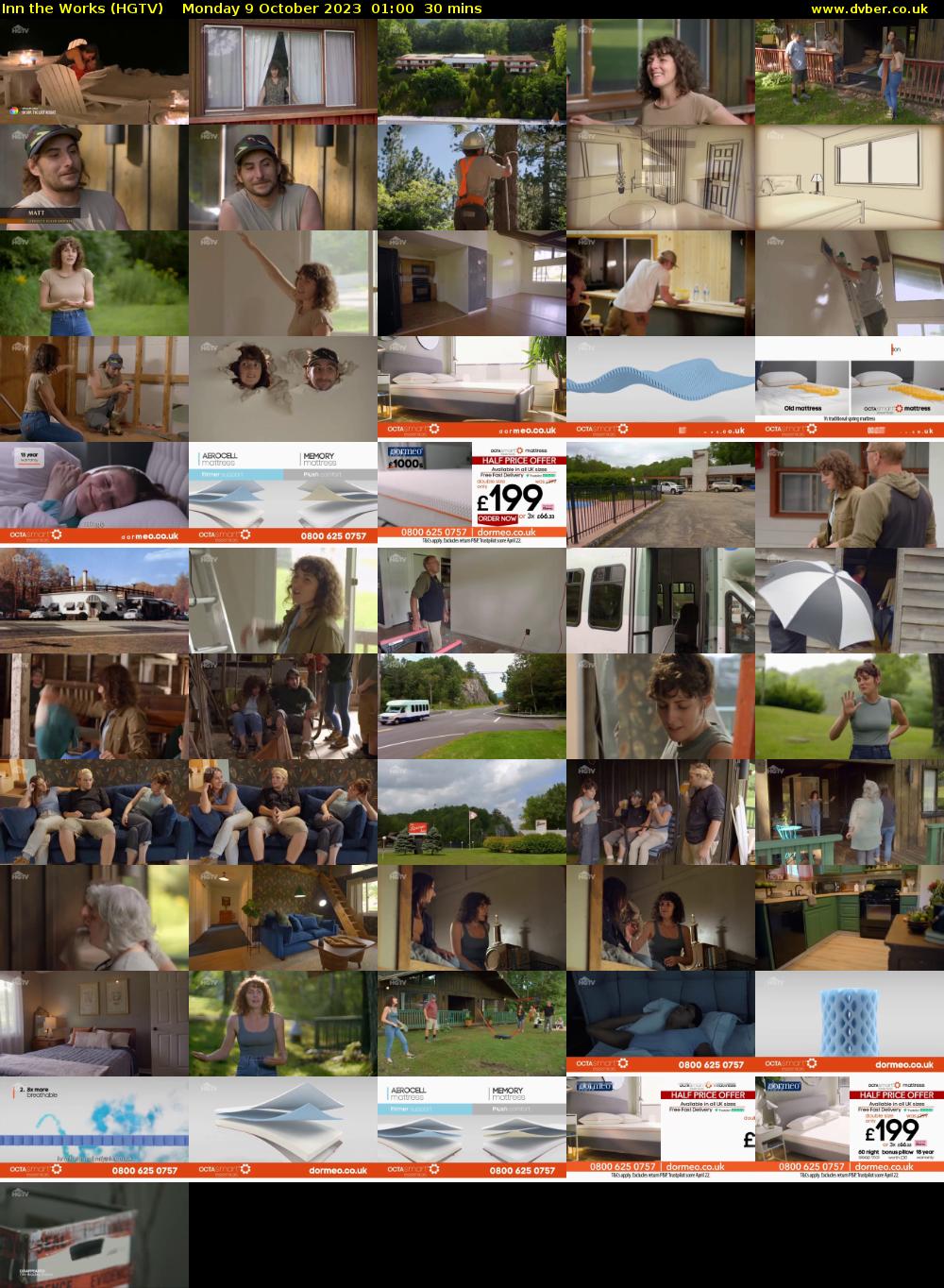 Inn the Works (HGTV) Monday 9 October 2023 01:00 - 01:30